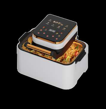 Dual Basket Air Fryer White
