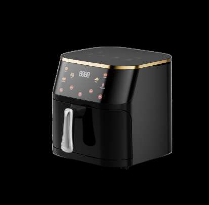 Single Basket Air Fryer Black