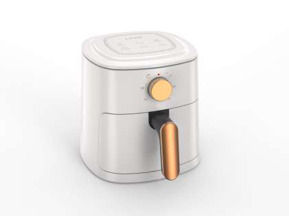 Retro Air Fryer White