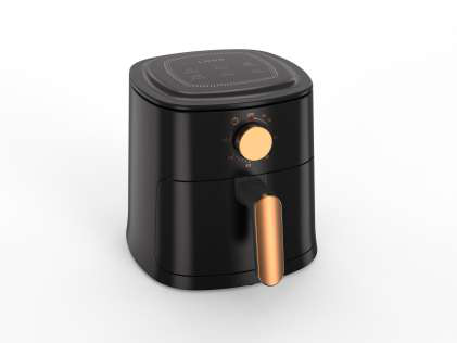 Retro Air Fryer Black
